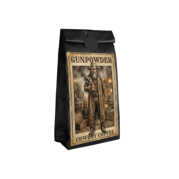 Gunpowder Coffee Beans by Cowboy Coffee