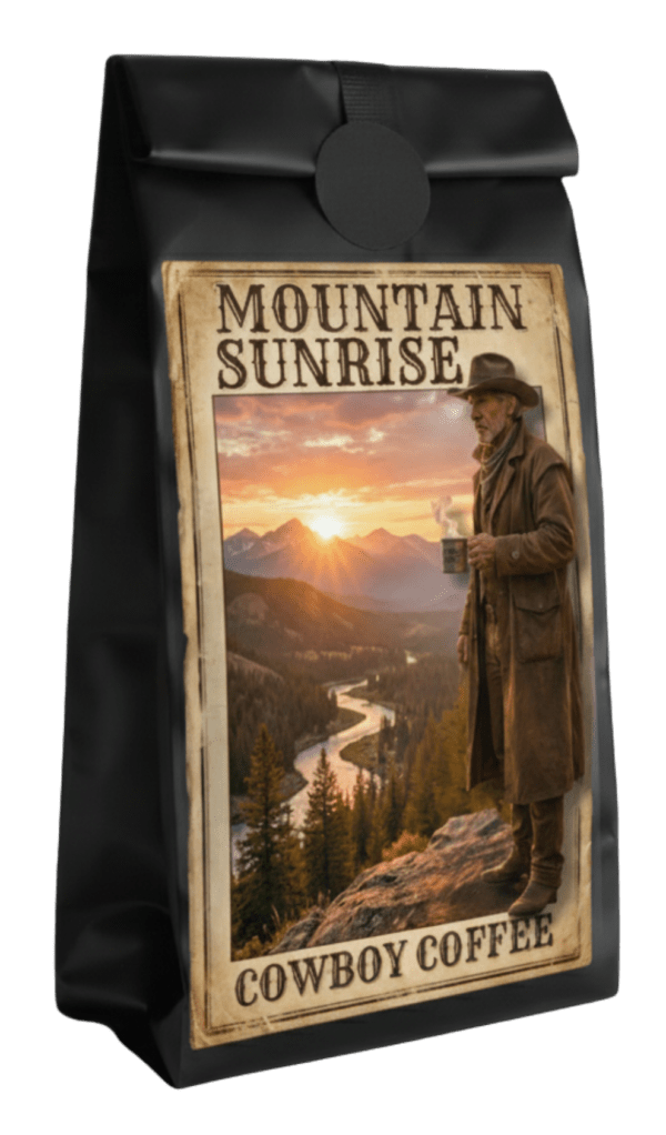 Mountain Sunrise Coffee Beans by Cowboy Coffee